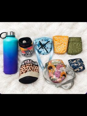 64 Ounce Metal Water Jug/ Hydro Sleeve(s)